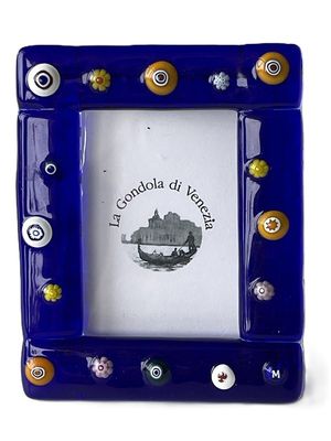 Photo frame Murano glass H8xW6.5cm