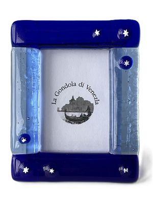 Photo frame Murano glass H8xW6.5cm