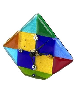 Uhr Murano 10x10cm  