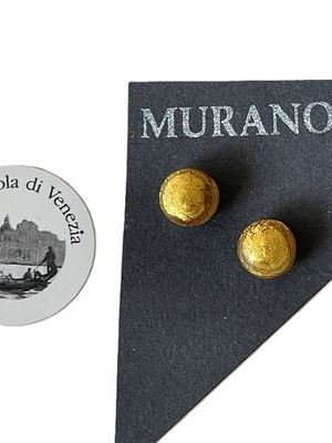 Ohrstecker Halbkugel Verschluss Silber