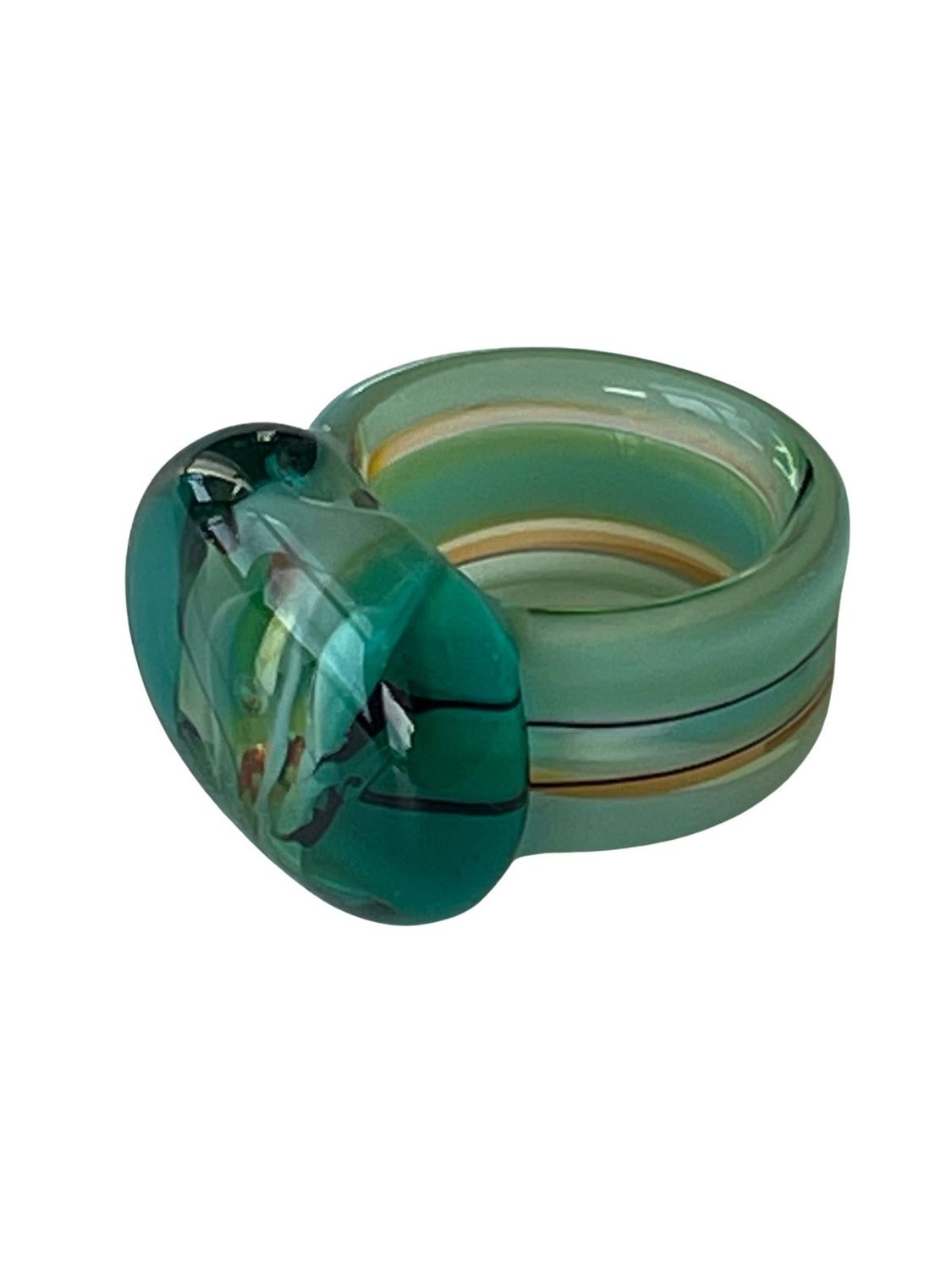 Luxury Murano ring size 55