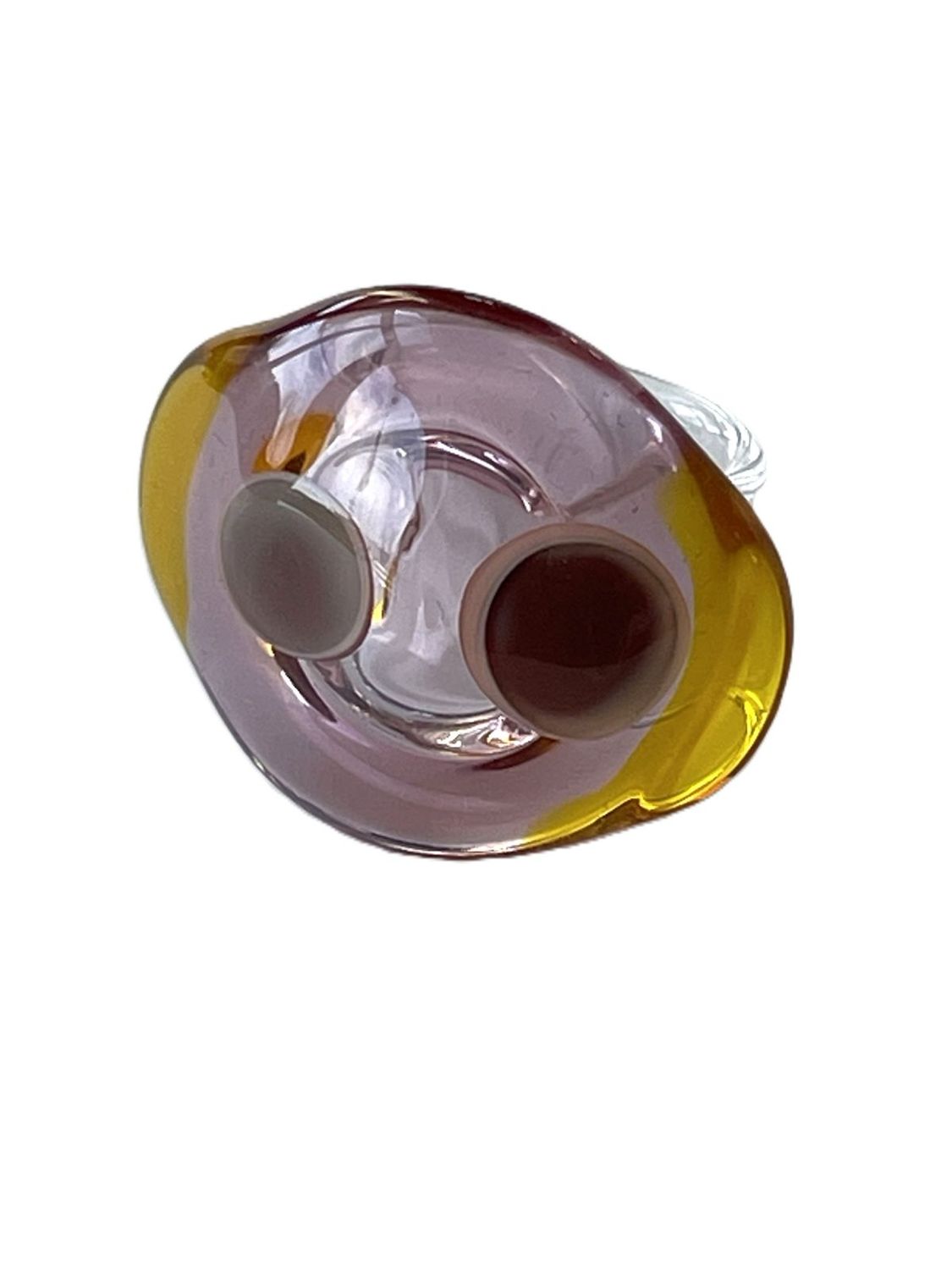 Luxury Murano ring size 56