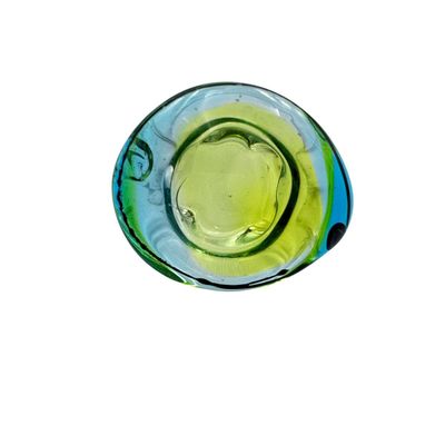 Luxury Murano ring size 52