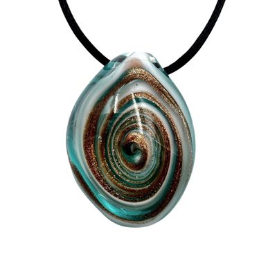 Murano pendant, spiral