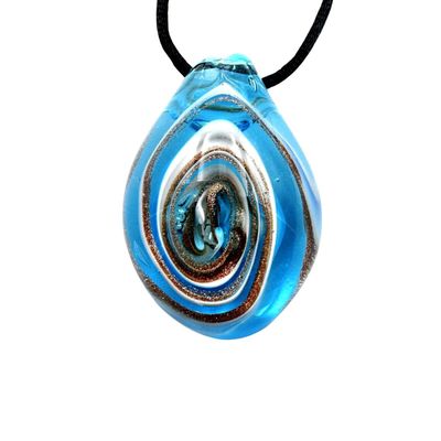 Murano pendant, spiral