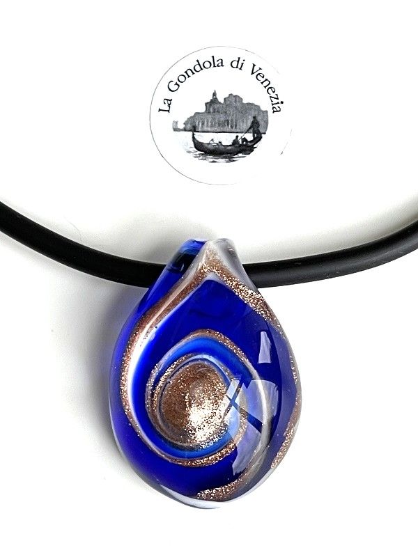 Murano pendant, spiral