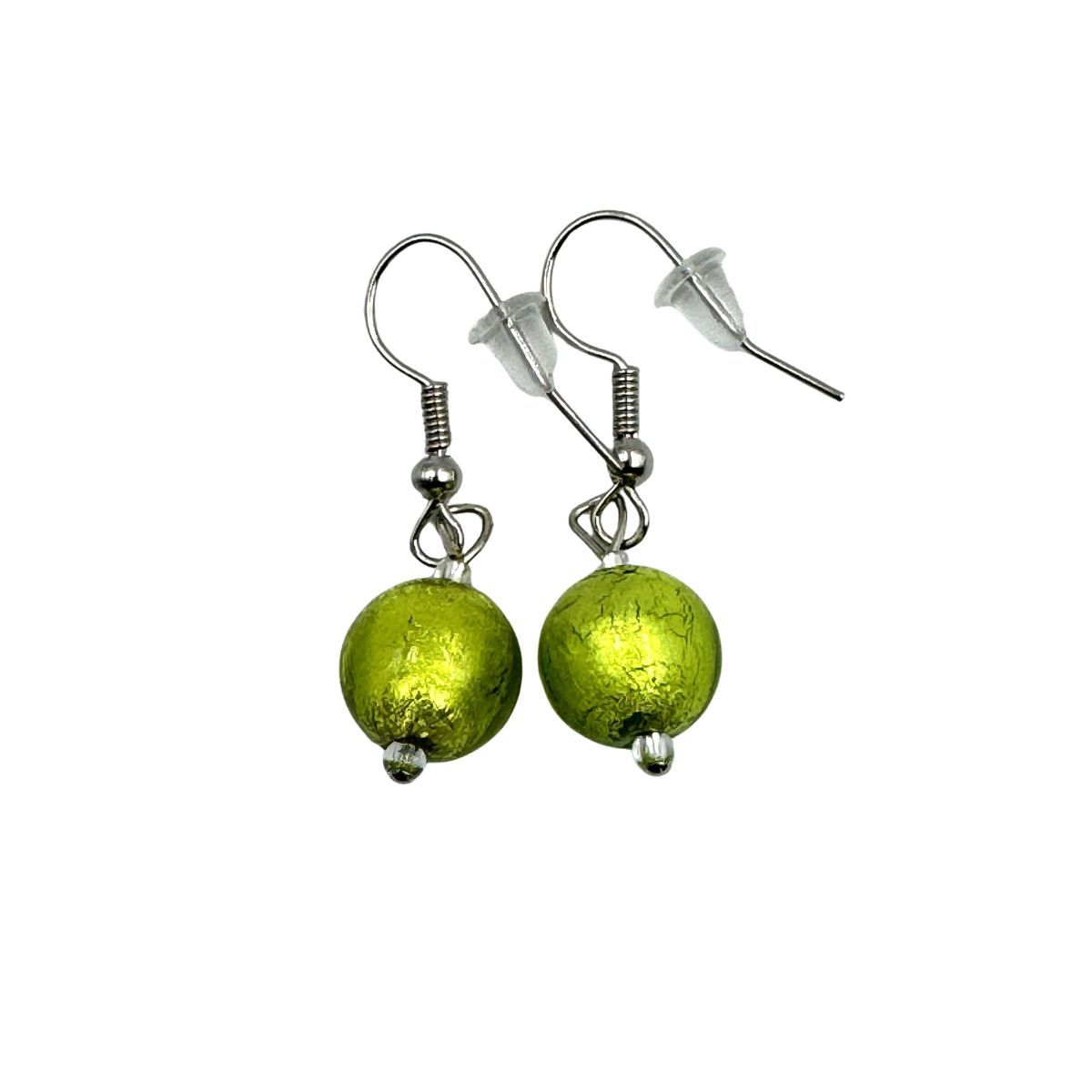 Ohrhänger Kugel Murano Glas 10mm 