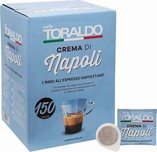TORALDO Crema di Napoli 150 dosettes pads