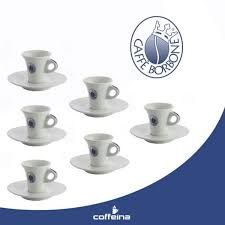 Tasses à café expresso Caffé Borbone, lot de 6