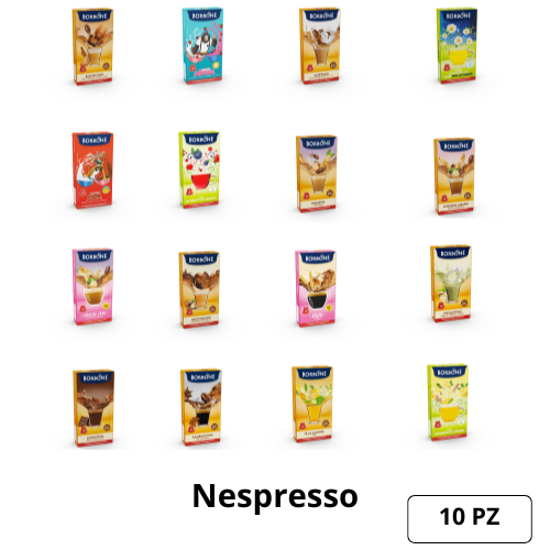 Capsule Borbone Comp. Nespresso Infusi &amp; Solubili 10 Capsules