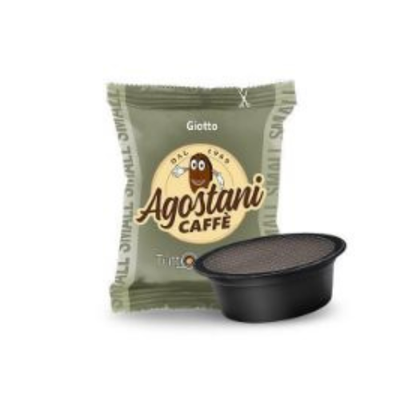 100 capsules de café Agostani SMALL Giotto adaptées à Lavazza A Modo Mio