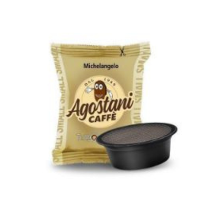 100 capsules de café Agostani SMALL Michelangelo adaptées à Lavazza A Modo Mio