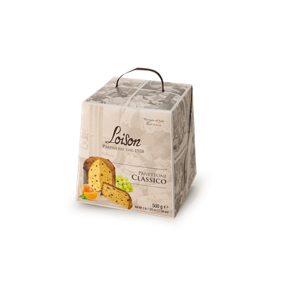 Panettone Classico Artisanal 500g - Levain Naturel, Raisins Secs &amp; Oranges Confites