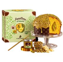 Panettone au Pistache 750g — 190g crème à tartiner