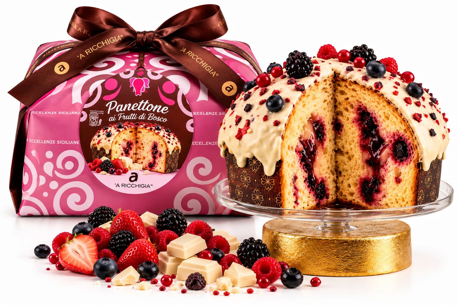 Panettone aux Fruits des Bois — une gourmandise fruitée