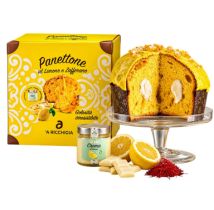 Panettone au Citron &amp; Safran 750g — 190g crème à tartiner