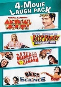 Animal House/Fast Times at Ridgemont High/Dazed & Confused/Weird Science (DVD) 4 Film (2-Disc Set)