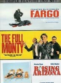 Fargo/The Full Monty/Raising Arizona (DVD) Triple Feature 3-Disc Set