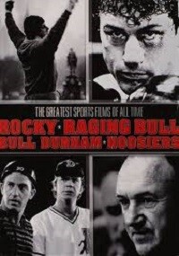 Rocky/Raging Bull/Hoosiers/Bull Durham (DVD) 4 Film Box Set (4-Disc)
