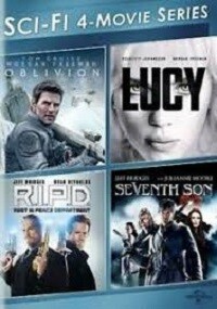 Oblivion/Lucy/R.I.P.D./Seventh Son (DVD) 4 Film Set