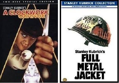 Stanley Kubrick's A Clockwork Orange & Full Metal Jacket (DVD) Double Feature