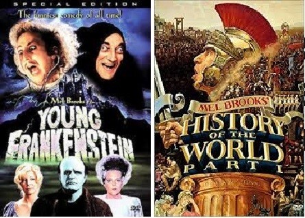 Mel Brooks' Young Frankenstein & History of the World Part 1 (DVD) Double Feature
