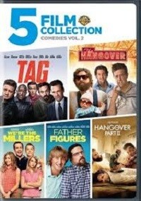 Tag/The Hangover 1&2/We're the Millers/Father Figures (DVD) 5 Film Set