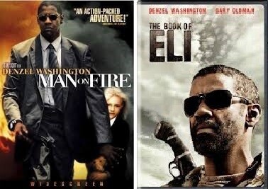 Denzel Washington Man on Fire/The Book of Eli (DVD) Double Feature