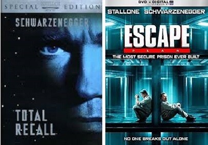 Total Recall/Escape Plan (DVD) Double Feature