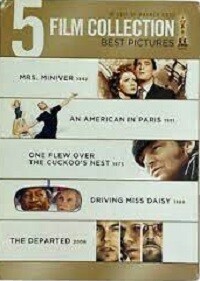 5 Film Set: Best Pictures (DVD, 5-Disc Set) Complete Title Listing In Description.