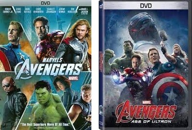 The Avengers/Avengers: Age of Ultron (DVD) Double Feature