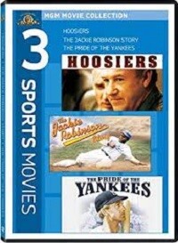 Hoosiers/The Jackie Robinson Story/The Pride of the Yankees (DVD) Triple Feature