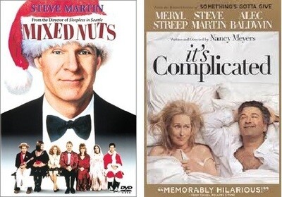 Mixed Nuts/It&#39;s Complicated (DVD) Steve Martin Double Feature