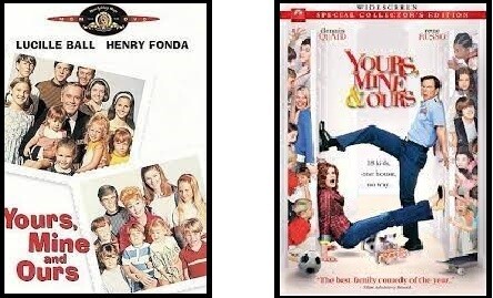 Yours, Mine and Ours 1968 & 2005 Versions (DVD) Double Feature