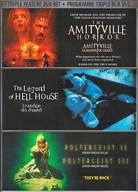 The Amityville Horror/The Legend of Hell House/Poltergeist II/Poltergeist III (DVD) 4-Film Set