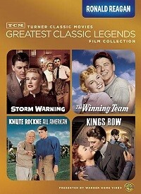 Storm Warning/The Winning Team/Knute Rockne All American/Kings Row (DVD) 4 Film Set