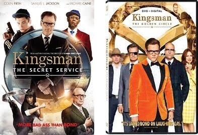 Kingsman: The Secret Service/The Golden Circle (DVD) Double Feature