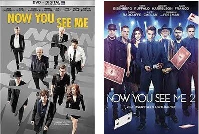 Now You See Me/Now You See Me 2 (DVD) Double Feature