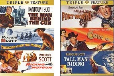 Randolph Scott 6 Film Collection (DVD) Complete Title Listing In Description