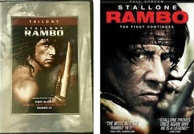 Rambo 4 Film Collection (DVD) Complete Title Listing In Description