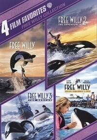 4 Film Favorites Free Willy Collection (DVD) Complete Title Listing In Description