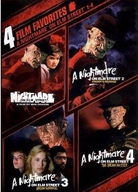 4 Film Favorites: A Nightmare on Elm Street 1-4 (DVD) 2-Disc Set