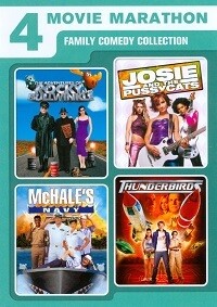 4 Movie Marathon Family Comedy Collection (DVD) Complete Title Listing In Description