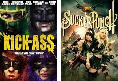 Kick-Ass/Sucker Punch (DVD) Double Feature