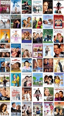 51 Romantic/Comedy Film Collection (DVD) Complete Title Listing In Description