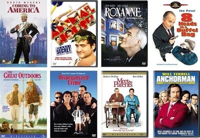 8 Film Comedy Collection (DVD) Complete Title Listing In Description