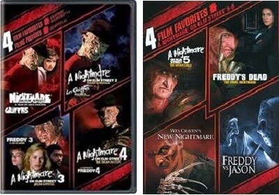 A Nightmare on Elm Street 8 Film Collection (DVD) Complete Title Listing In Description