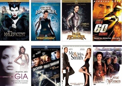 Angelina Jolie 8 Film Collection (DVD) Complete Title Listing In Description