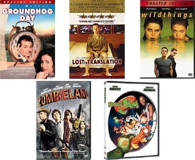 Bill Murray 5 Film Collection (DVD) Complete Title Listing In Description