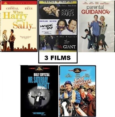 Billy Crystal 7 Film Collection (DVD) Complete Title Listing In Description. Billy Crystal 7 Film Collection (DVD) Complete Title Listing In Description.